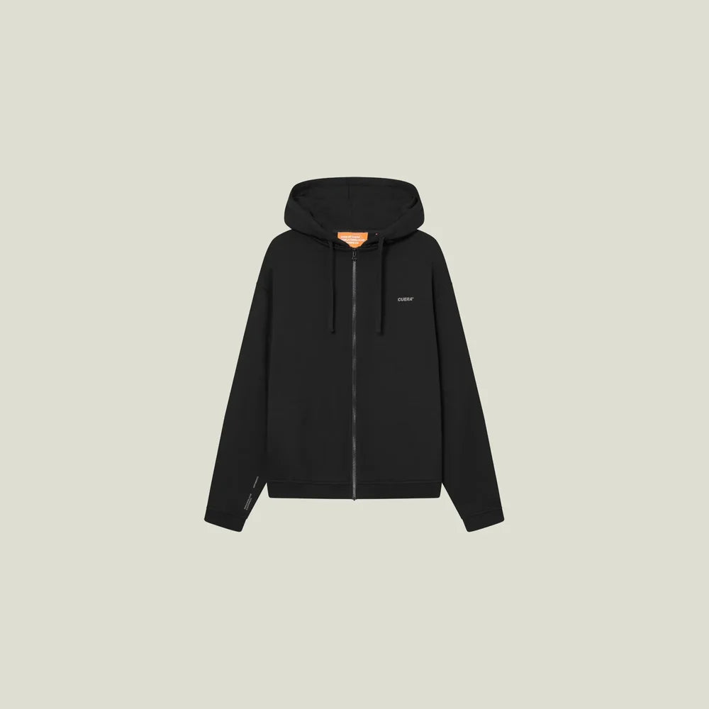 Cuera Offcourt Hood Cardigan (Black)