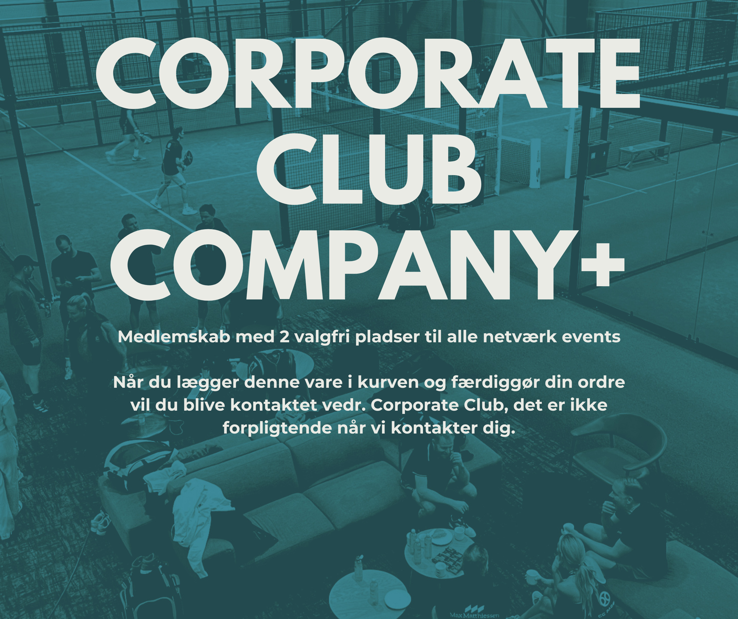 Corporate Club Company+ (medlemskab for 2 personer)